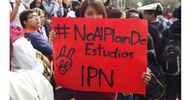 Protesta del IPN